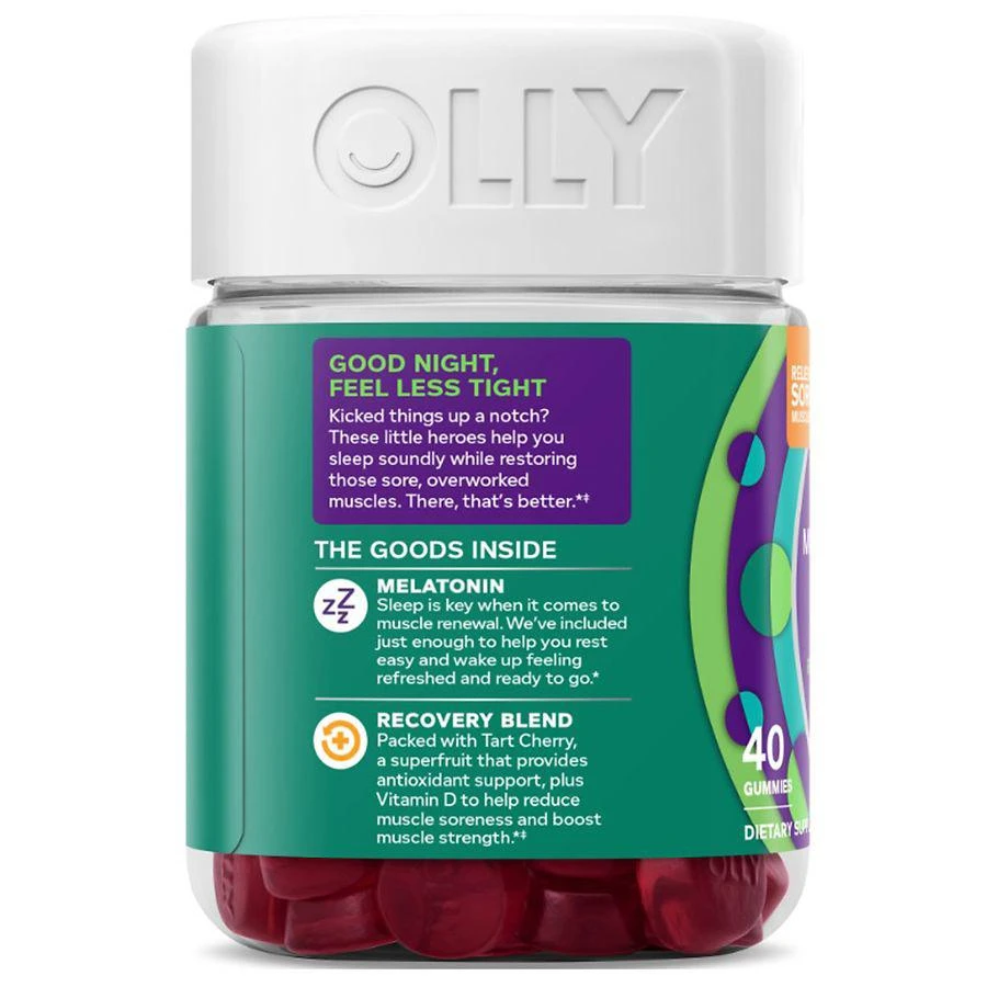 商品OLLY|Muscle Recovery Sleep Berry Rested,价格¥117,第3张图片详细描述