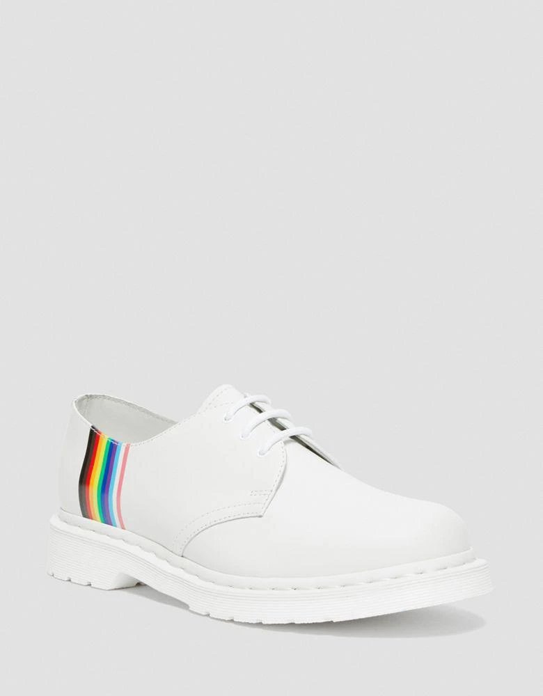 商品Dr. Martens|Dr Martens 1461 Pride flat shoes in white,价格¥544,第3张图片详细描述