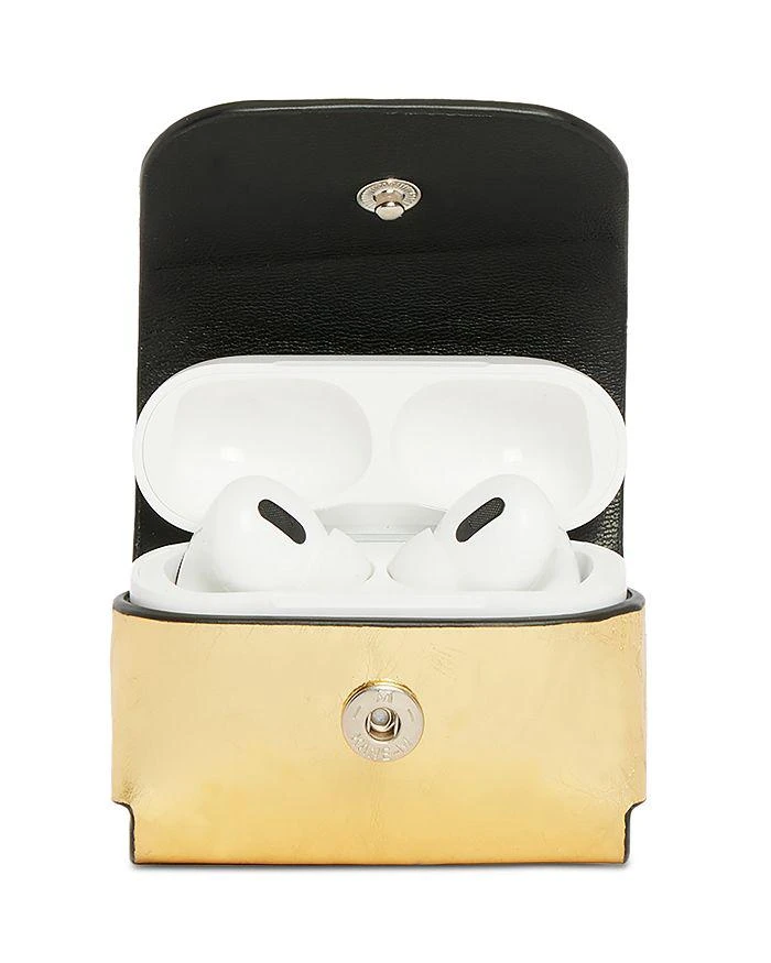 商品ALL SAINTS|Metallic Leather Airpods Case,价格¥367,第2张图片详细描述