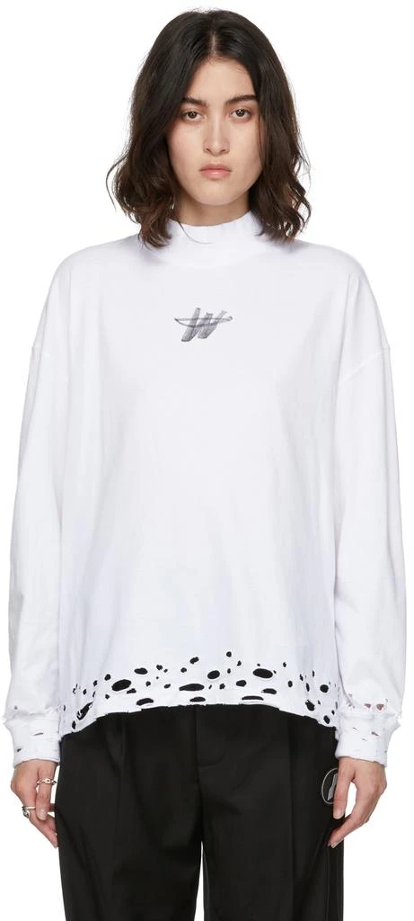 商品We11done|High Neck Long Sleeve T-Shirt,价格¥643,第1张图片