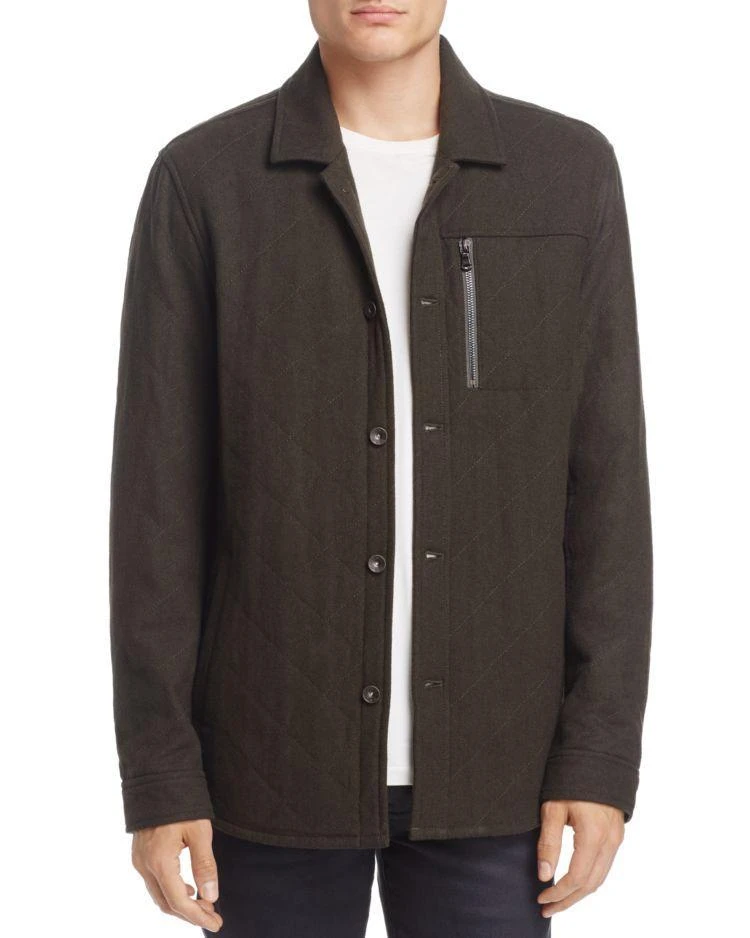 商品John Varvatos|John Varvatos Star USA Quilted Shirt Jacket - 100% Exclusive,价格¥1265,第1张图片