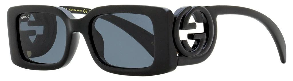 商品Gucci|Women's Rectangular Sunglasses GG1325S 001 Black 54mm,价格¥1885,第1张图片