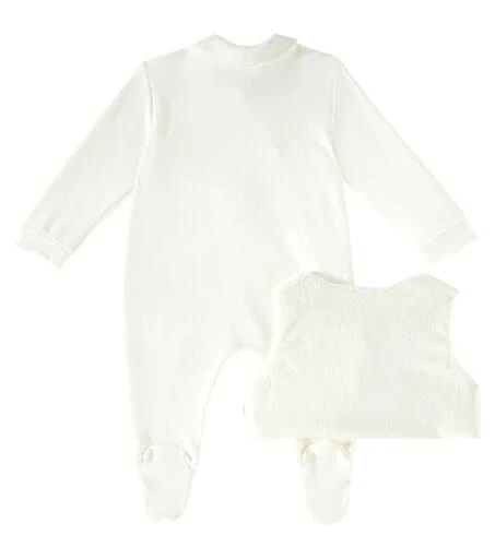 商品IL GUFO|Baby playsuit and vest set,价格¥1976,第4张图片详细描述