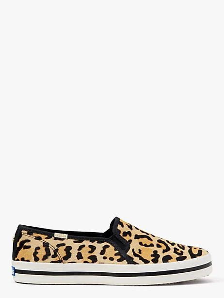 商品Kate Spade|keds x kate spade new york double decker leopard-print sneakers,价格¥828,第1张图片