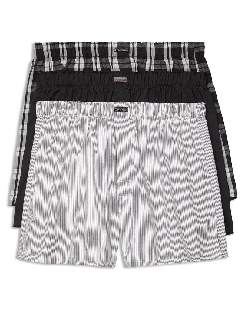 商品Calvin Klein|Traditional Boxers, Pack of 3,价格¥345,第1张图片