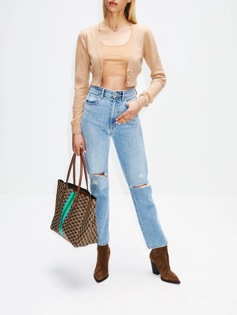 商品Loulou Studio|Cashmere Cropped Top,价格¥363,第4张图片详细描述