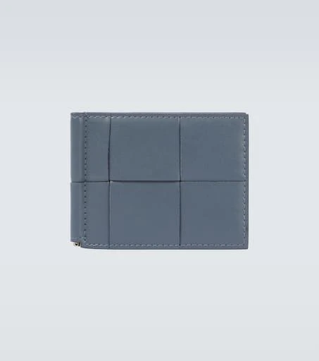 商品Bottega Veneta|Cassette Bill Clip皮革钱包,价格¥4754,第1张图片