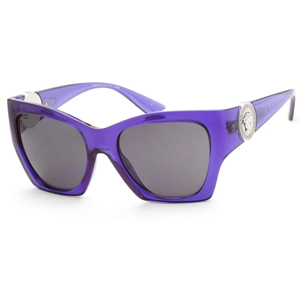 商品Versace|Versace Women's Purple Irregular Sunglasses,价格¥875,第1张图片