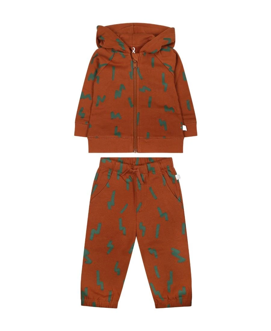 商品【商品预售7天】 Stella McCartney|Stella McCartney 男童套装 TT3520Z1424312VE 棕色,价格¥2172,第1张图片