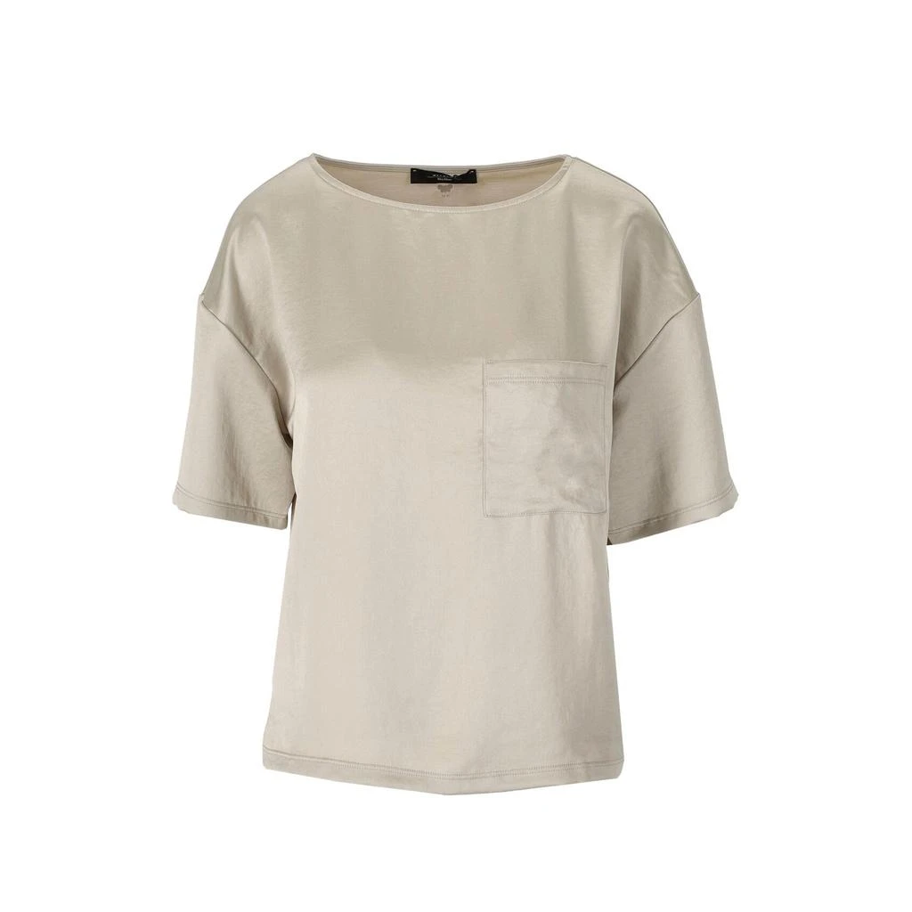 商品Weekend Max Mara|Max Mara Weekend Vetro Satin T-Shirt,价格¥509,第1张图片