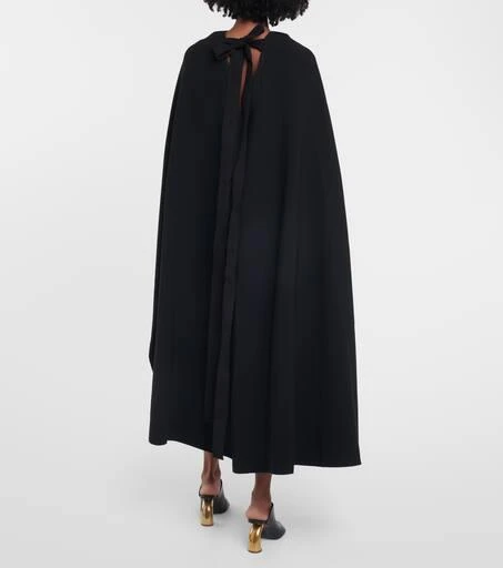 商品ROKSANDA|Cape-detail crêpe  midi dress,价格¥7385,第3张图片详细描述