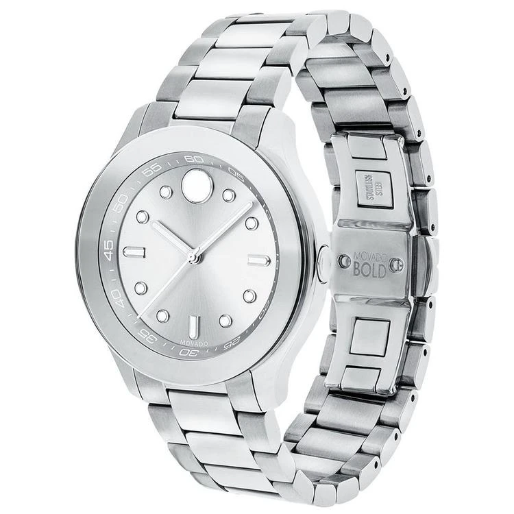 商品Movado|Women's Swiss Bold Stainless Steel Bracelet Watch 38mm 3600415,价格¥3115,第2张图片详细描述