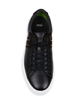 商品Hugo Boss|Enlight Leather Tennis Runners,价格¥1089,第5张图片详细描述