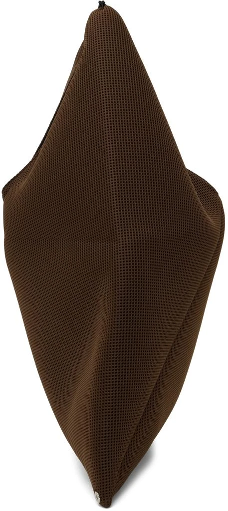 商品MAISON MARGIELA|Brown Mesh Triangle Tote,价格¥1143,第4张图片详细描述