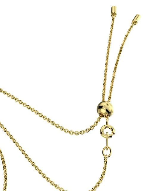 商品Swarovski|Generation Goldplated Crystal Pendant Necklace,价格¥1455,第2张图片详细描述