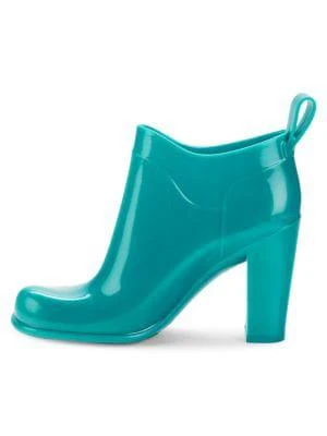 商品Bottega Veneta|Glossy Faux Leather Booties,价格¥4281,第4张图片详细描述