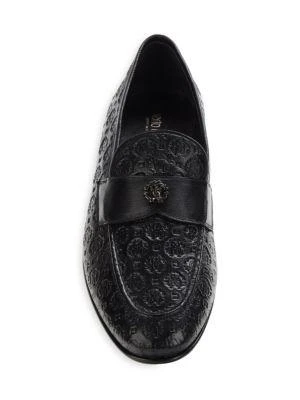 Embossed Leather Loafers 商品