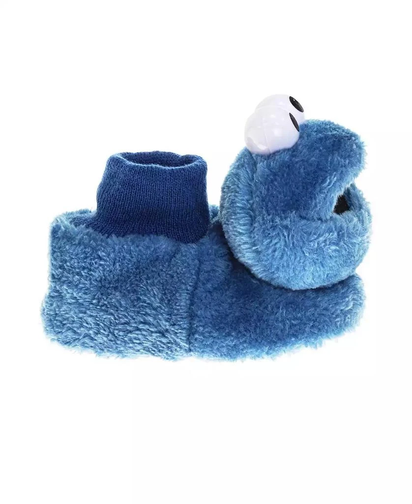 商品Sesame Street|Toddler Boys and Toddler Girls Happy Cookie Monster Dual Sizes Slippers,价格¥184,第3张图片详细描述