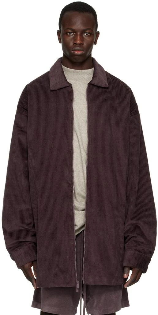 商品Essentials|Purple Shirttail Jacket,价格¥709,第1张图片