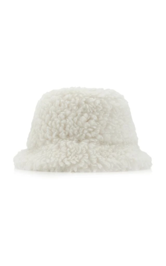 商品Prada|Prada - Women's Wool-Cashmere Bucket Hat - White - S - Moda Operandi,价格¥9868,第1张图片
