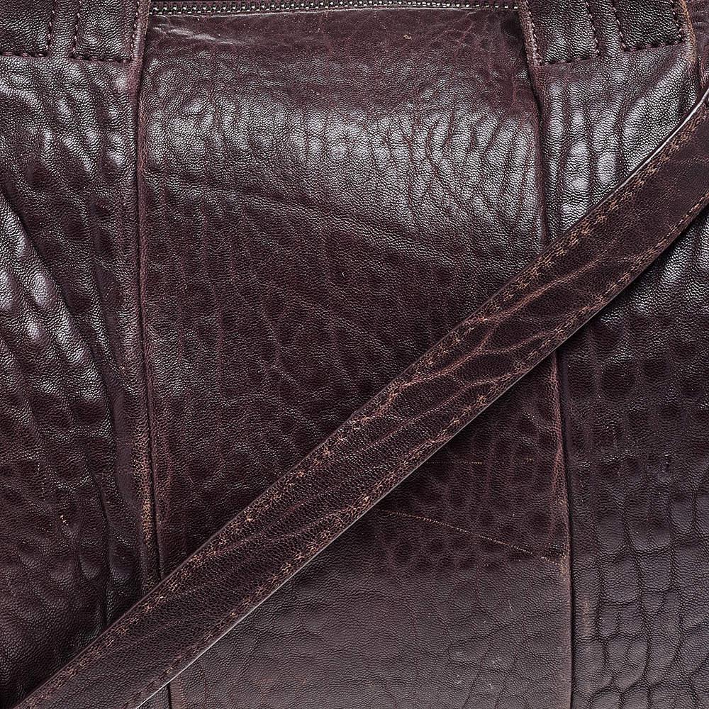 Alexander Wang Burgundy Leather Rocco Satchel商品第5张图片规格展示