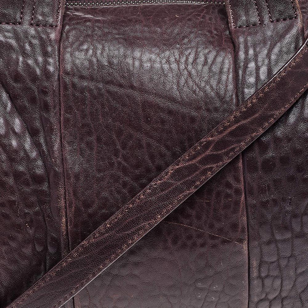 商品[二手商品] Alexander Wang|Alexander Wang Burgundy Leather Rocco Satchel,价格¥777,第7张图片详细描述