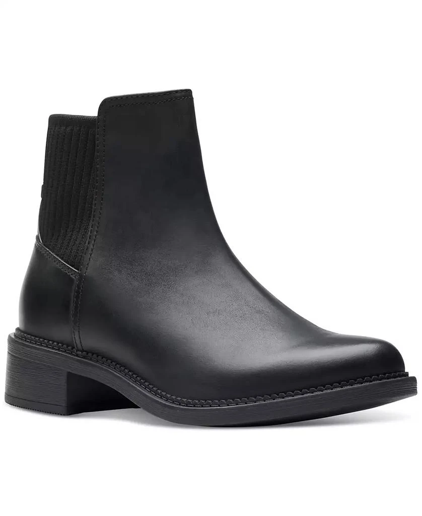 商品Clarks|Women's Maye Palm Pull-On Chelsea Booties,价格¥219,第1张图片