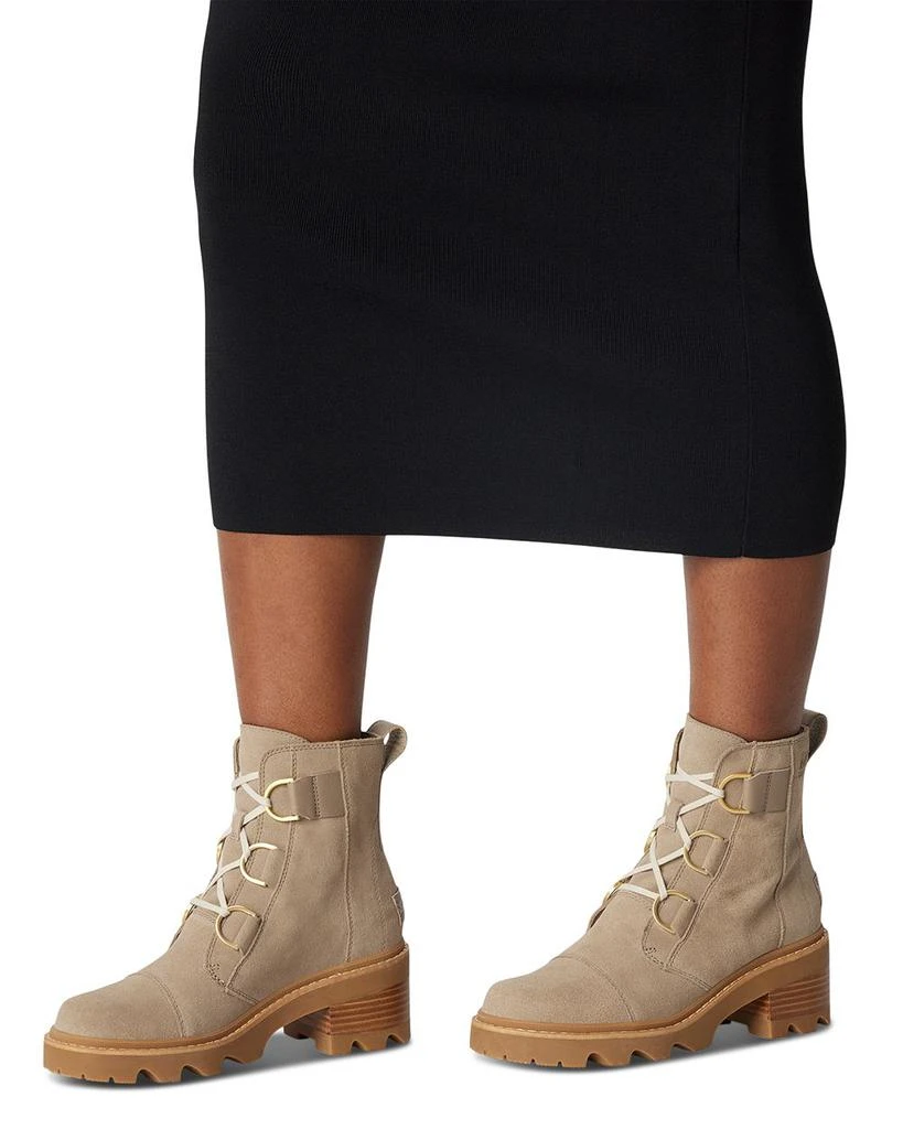 Women's Joan Now Lace Block Heel Platform Booties 商品