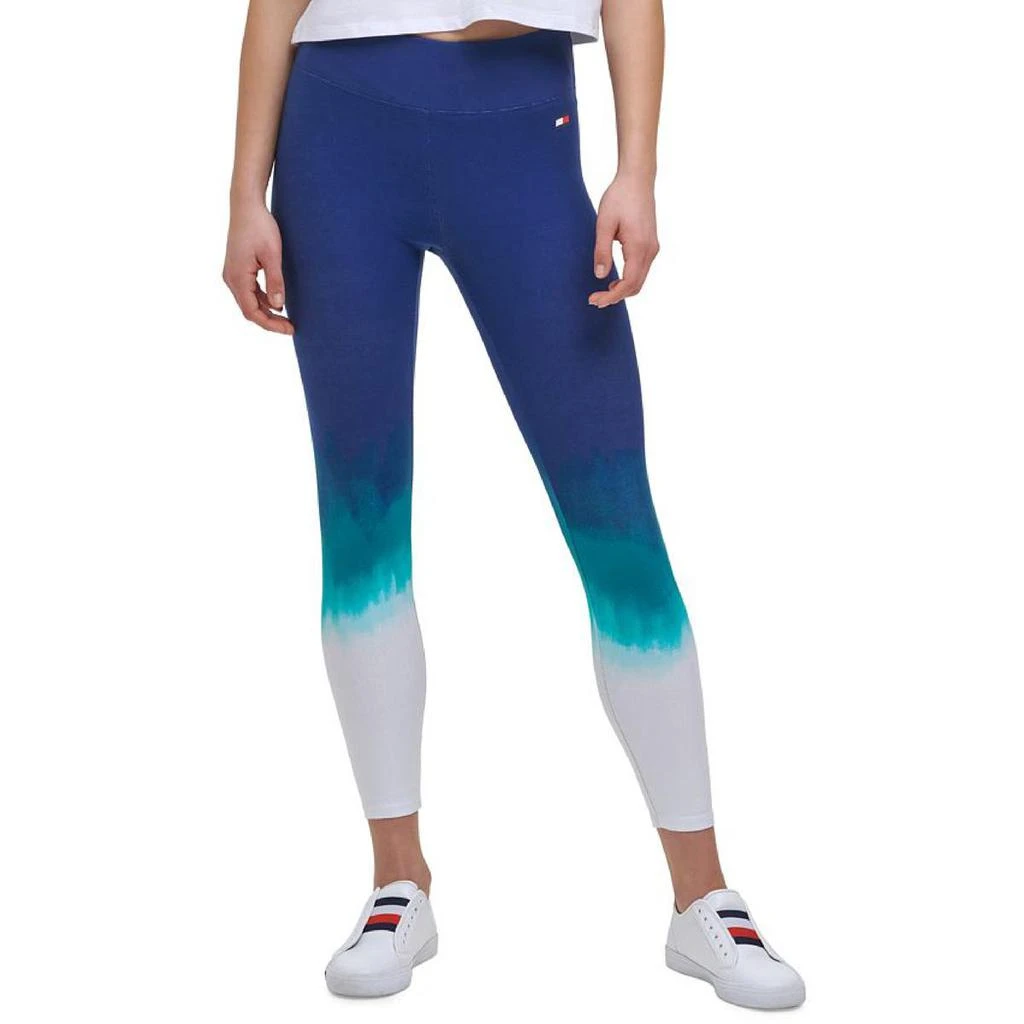 商品Tommy Hilfiger|Tommy Hilfiger Sport Womens Ombre Crop Athletic Leggings,价格¥85,第1张图片