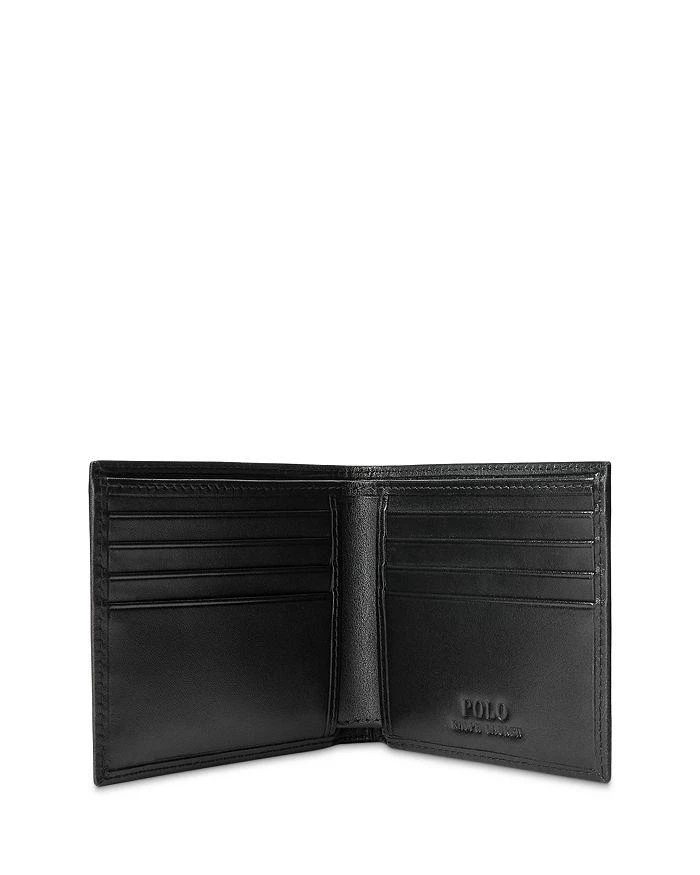 商品Ralph Lauren|Polo Bear Leather Billfold Wallet,价格¥1089,第3张图片详细描述