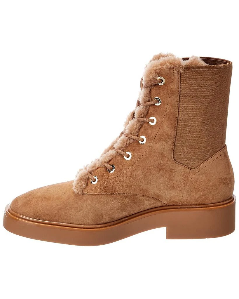 商品Stuart Weitzman|Stuart Weitzman Henley Chill Suede Combat Boot,价格¥1087,第2张图片详细描述