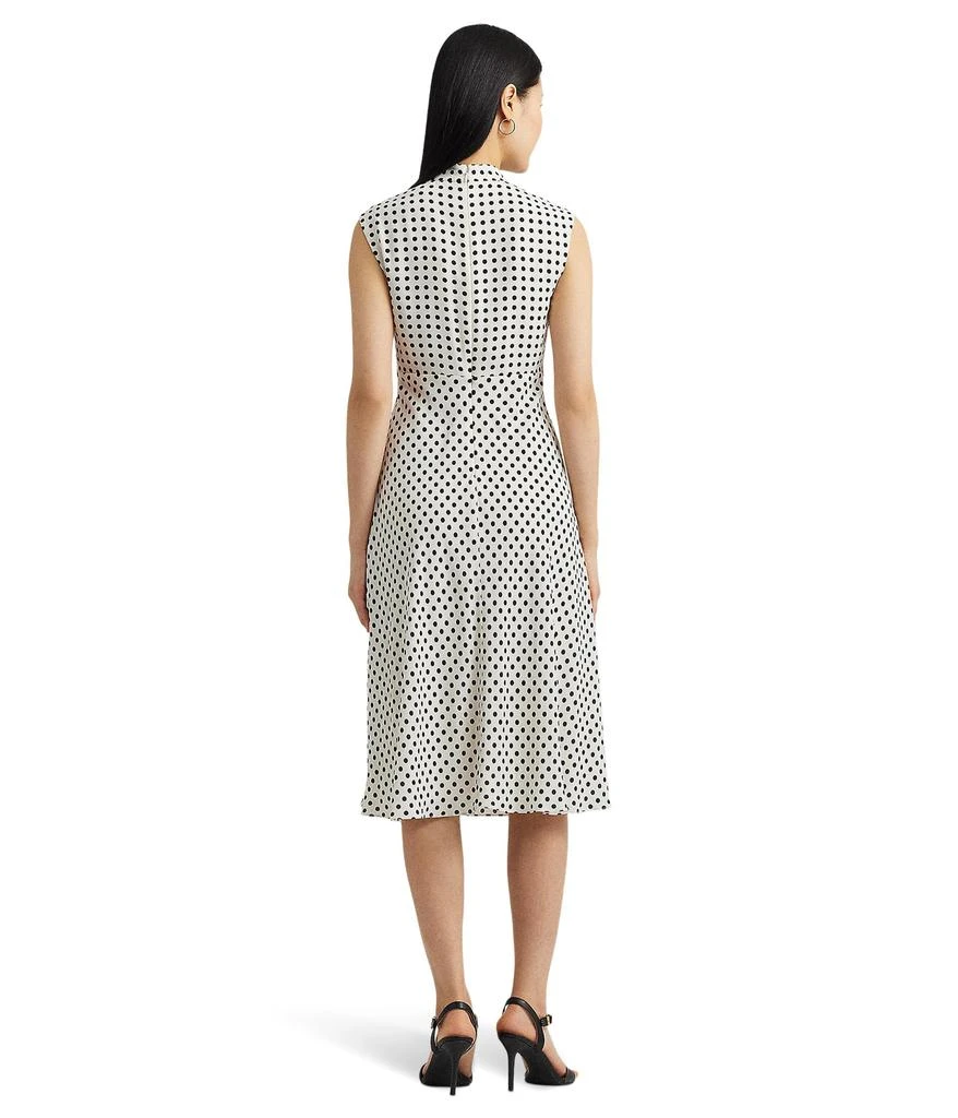 商品Ralph Lauren|Polka-Dot Georgette Tie-Neck Dress,价格¥756,第2张图片详细描述