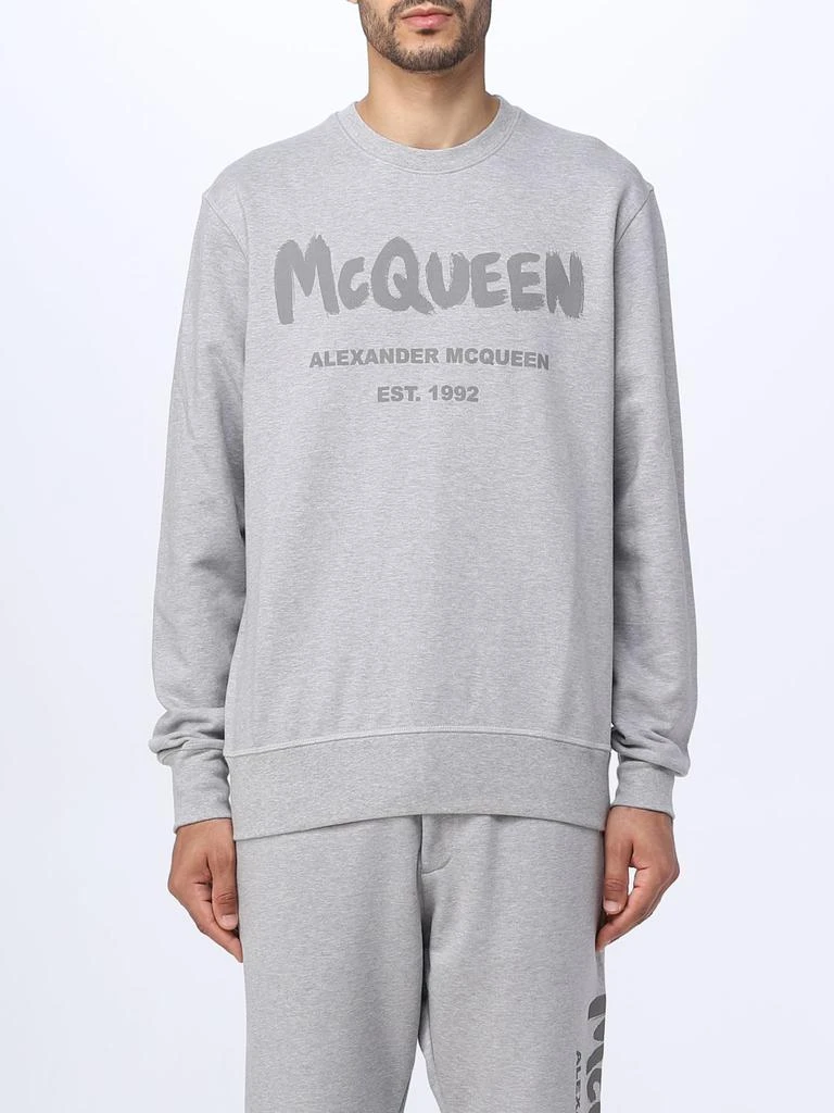 商品Alexander McQueen|Alexander McQueen cotton sweatshirt,价格¥2598,第1张图片