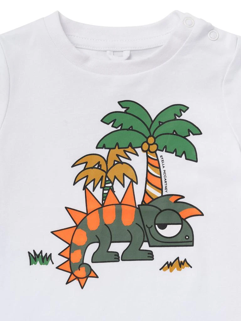 商品Stella McCartney|Chameleon Print Organic Cotton T-shirt,价格¥285,第1张图片详细描述