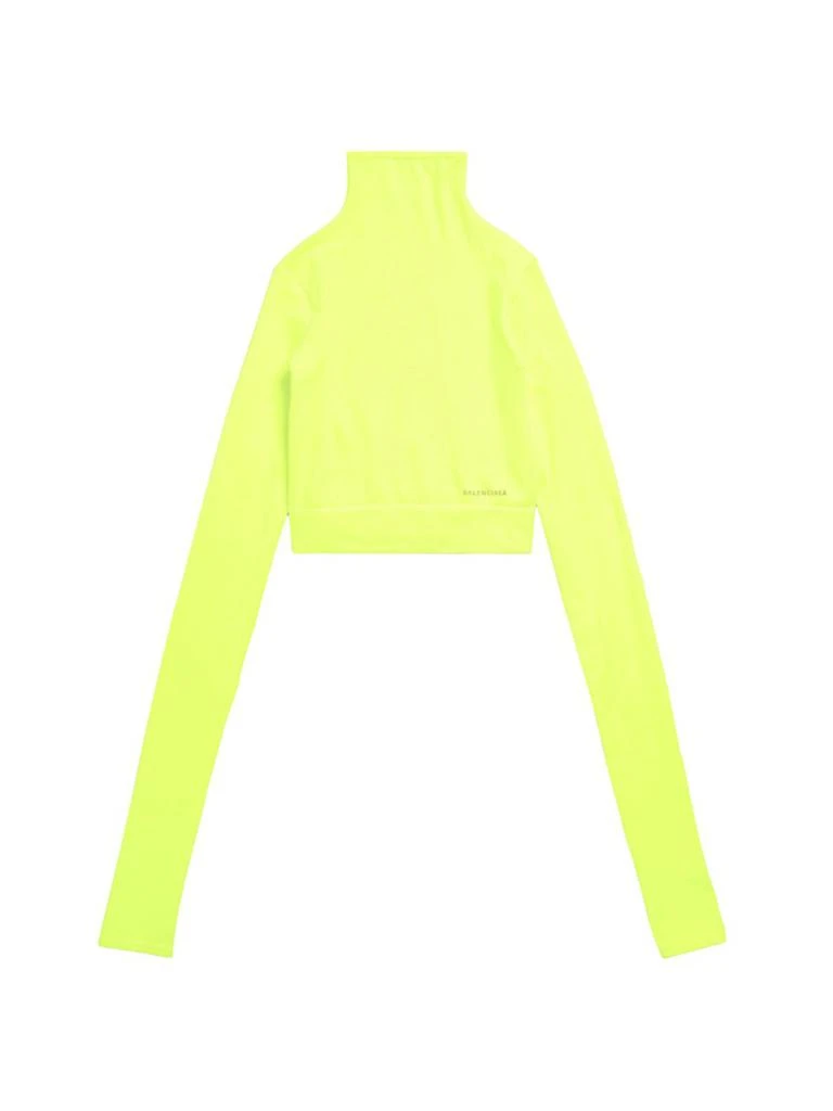 商品Balenciaga|Cropped Turtleneck T-Shirt,价格¥3488,第1张图片