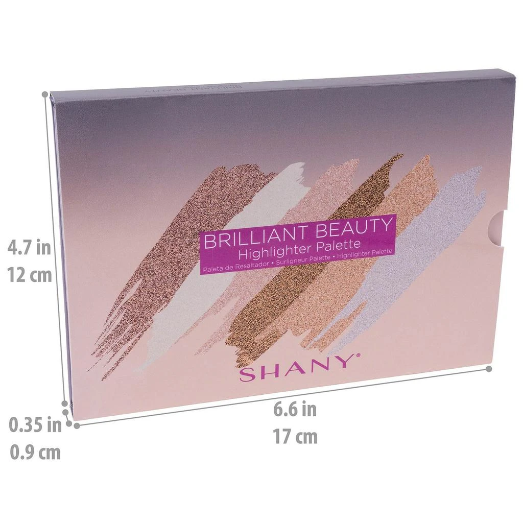 商品SHANY|Brilliant Beauty 6-Color Highlighter Palette,价格¥75,第4张图片详细描述