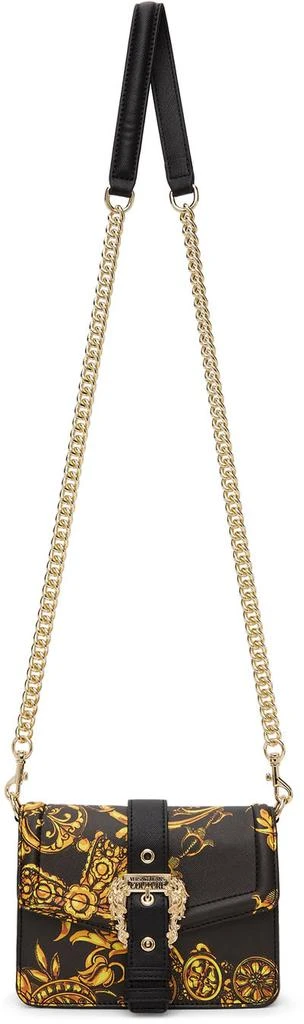 商品Versace|Black Baroque Buckle Bag,价格¥765,第1张图片