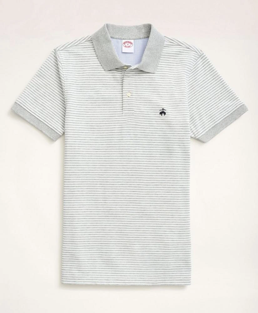 商品Brooks Brothers|Golden Fleece® Original Fit Feeder Stripe Polo Shirt,价格¥368,第1张图片