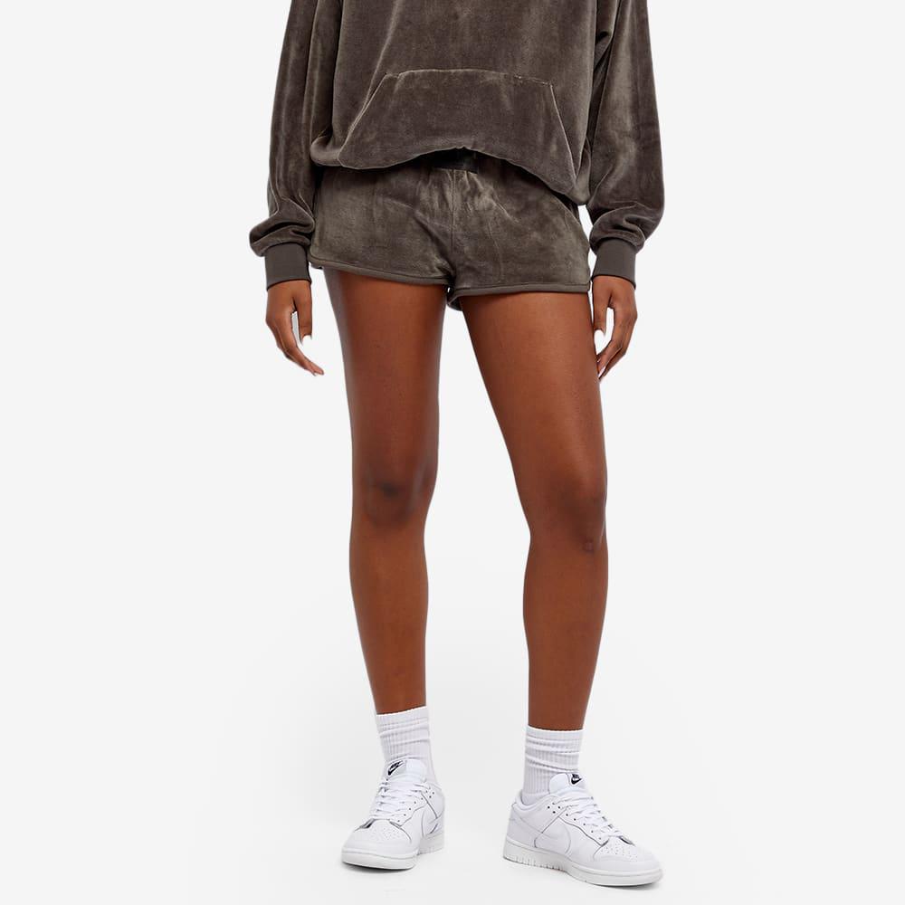 Fear of God ESSENTIALS Velour Short - Off Black商品第2张图片规格展示