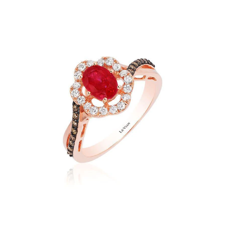 商品Le Vian|Ladies Precious Fashion Ring in 14k Strawberry Gold,价格¥7166,第1张图片
