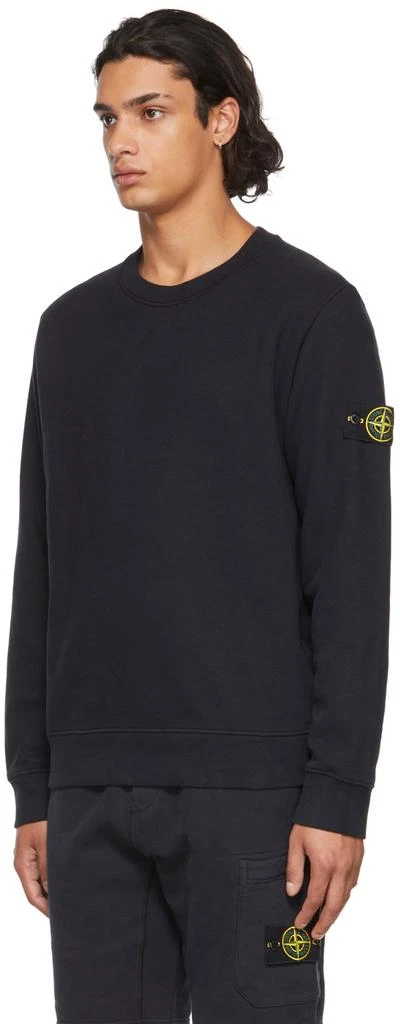 商品Stone Island|Navy Classic Crewneck Sweatshirt,价格¥2389,第4张图片详细描述