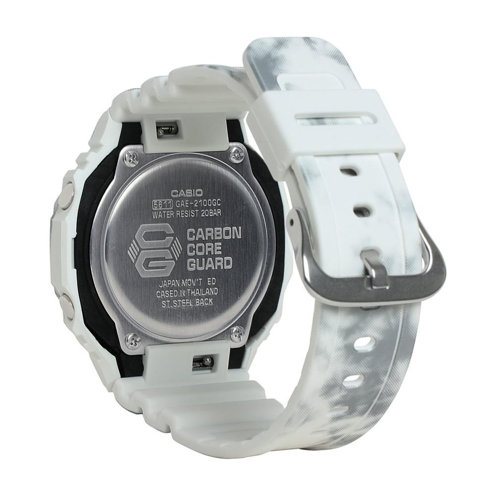 商品G-Shock|Men's Analog Digital White Snow Camouflage Resin Strap Watch Set 45mm,价格¥1504,第4张图片详细描述