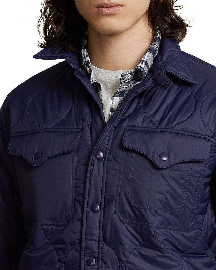 商品Ralph Lauren|Quilted Shirt Jacket,价格¥1125,第7张图片详细描述