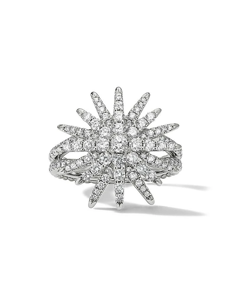 商品David Yurman|Starburst Ring in 18K White Gold,价格¥38407,第2张图片详细描述