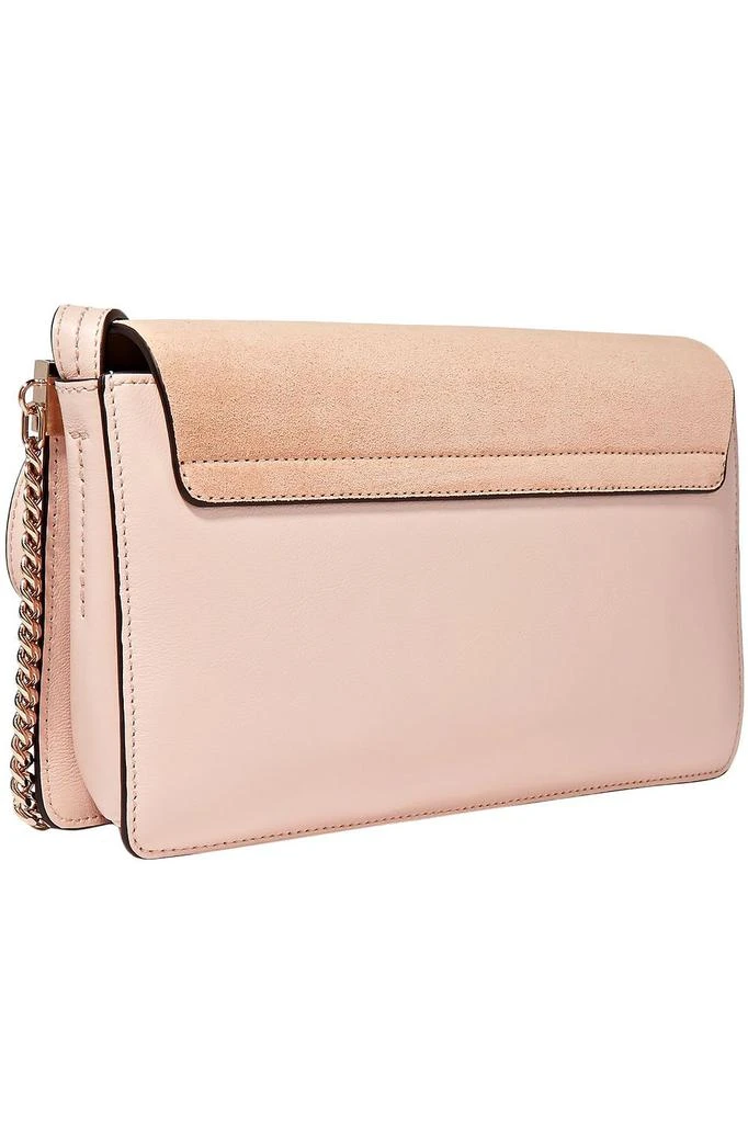 商品Chloé|Faye small leather and suede 单肩包,价格¥5680,第3张图片详细描述