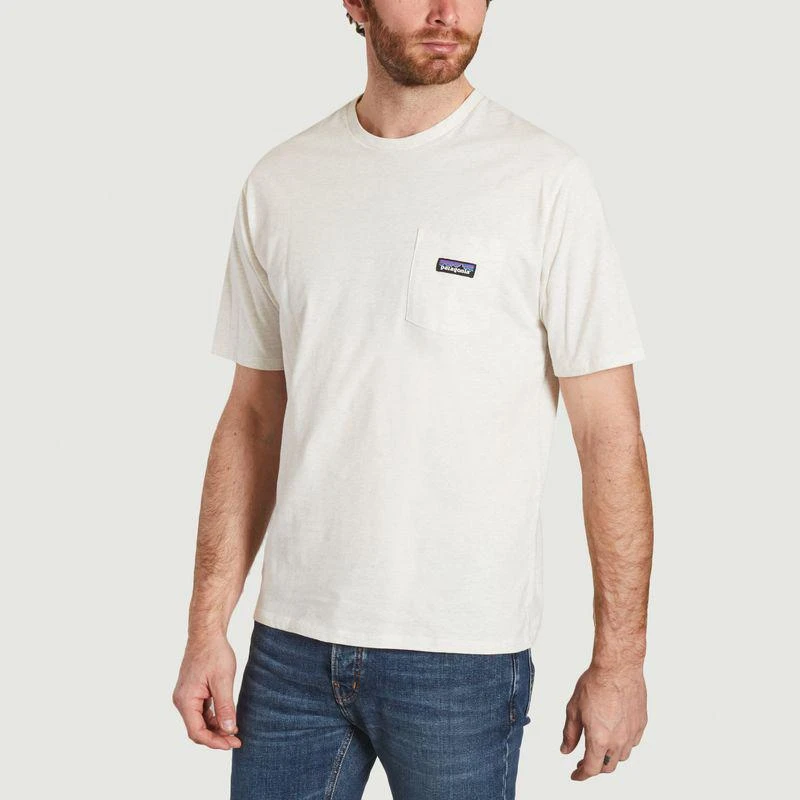 商品Patagonia|Organic cotton T-shirt Birch White PATAGONIA,价格¥365,第2张图片详细描述