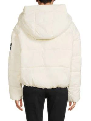 商品Calvin Klein|Boxy Hooded Puffer Jacket,价格¥587,第2张图片详细描述