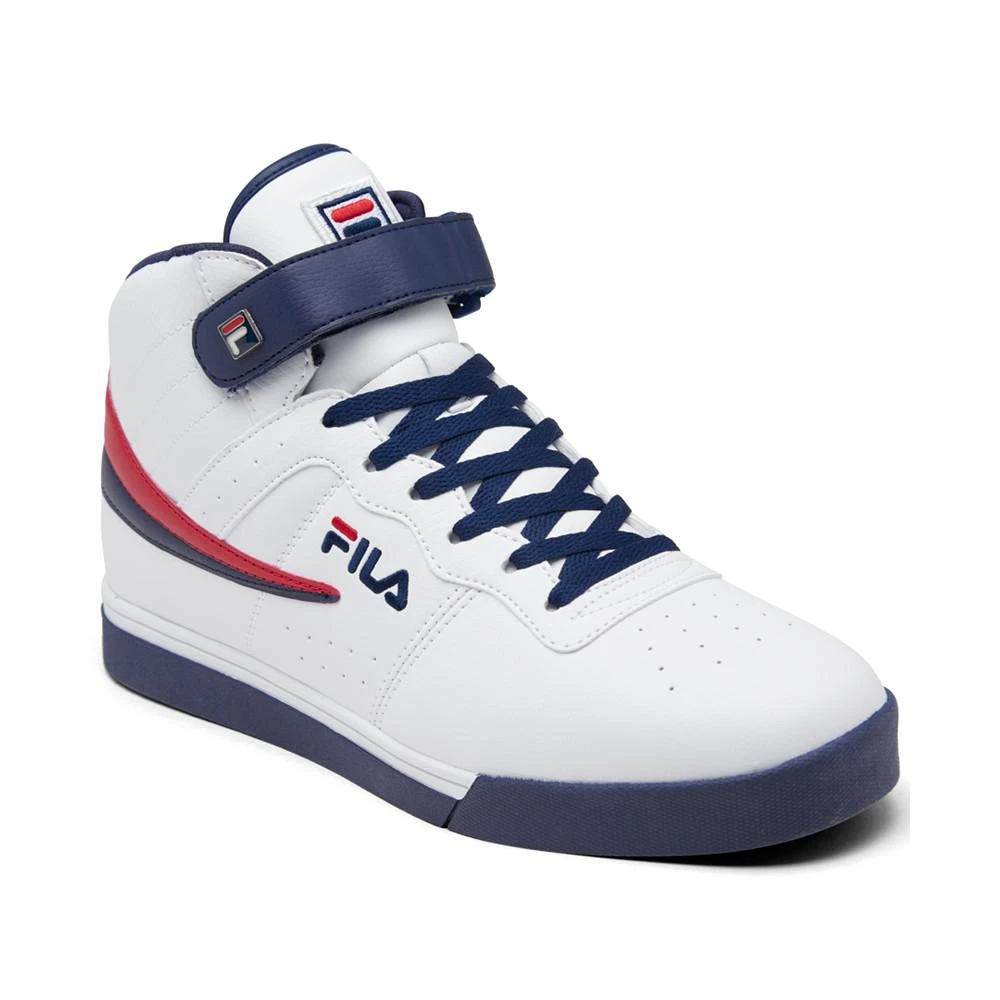 商品Fila|Men's Vulc 13 Mid Plus Casual Sneakers from Finish Line,价格¥188,第1张图片