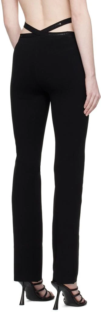 商品Alexander Wang|Black Criss-Cross Leggings,价格¥1400,第3张图片详细描述