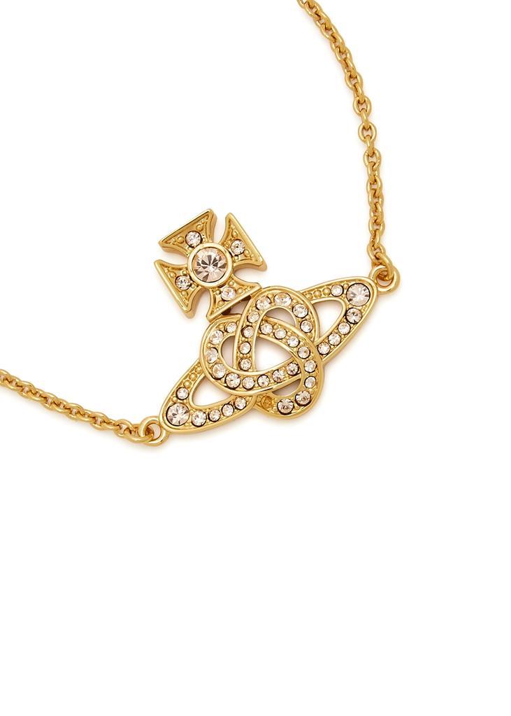 商品Vivienne Westwood|Narcissa embellished orb gold-tone bracelet,价格¥835,第6张图片详细描述